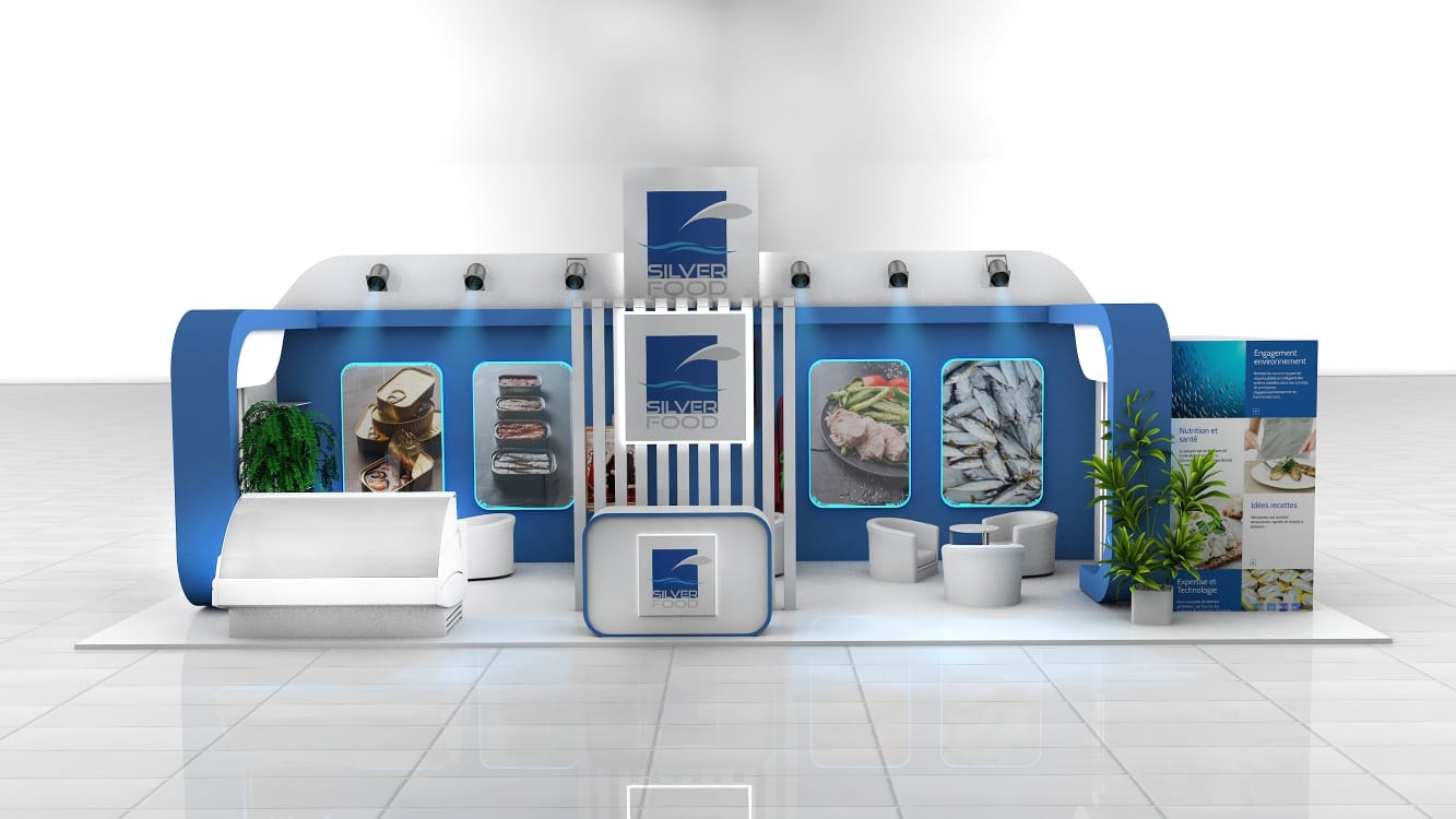 Conception & Réalisation de Stand – Silver Food, photo 1