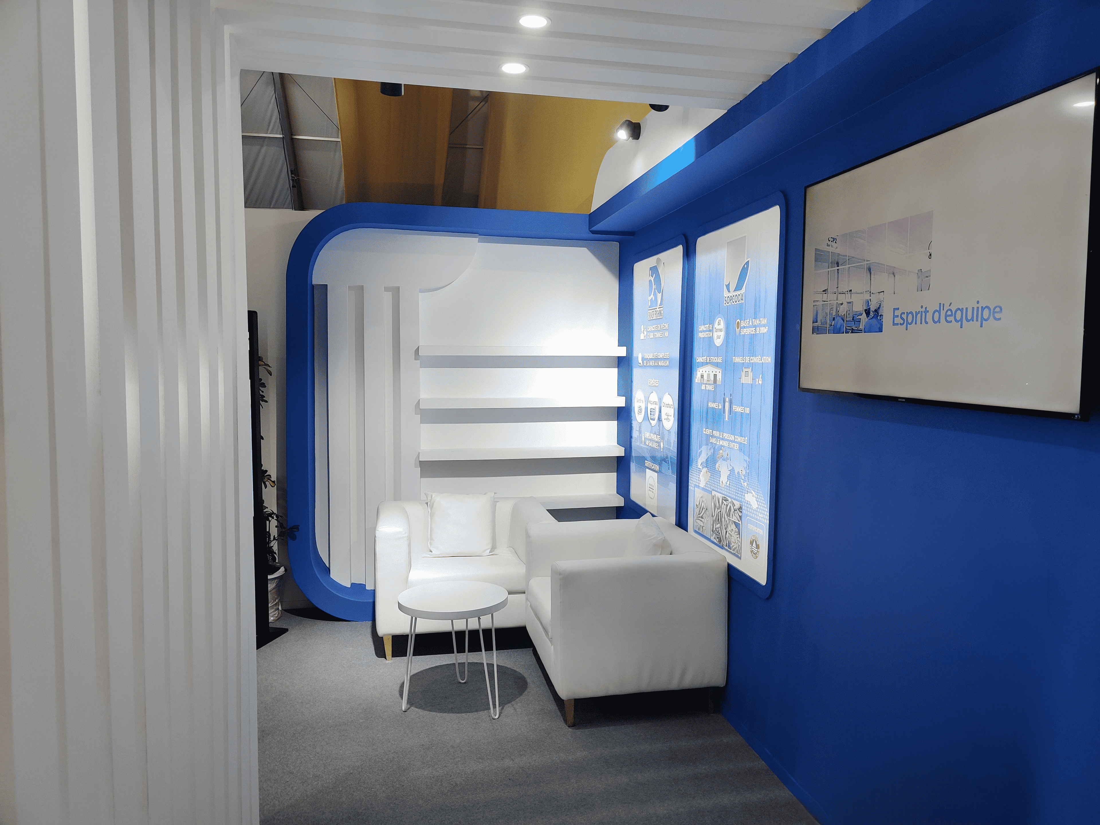 Conception & Réalisation de Stand – Silver Food, photo 3